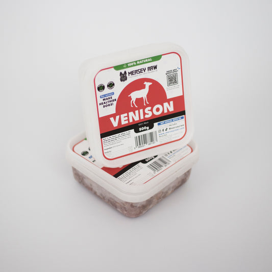 Mersey Raw Venison Boneless 500g