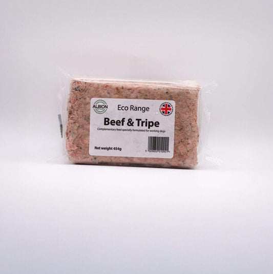 Albion Eco Beef & Tripe Mince 454g