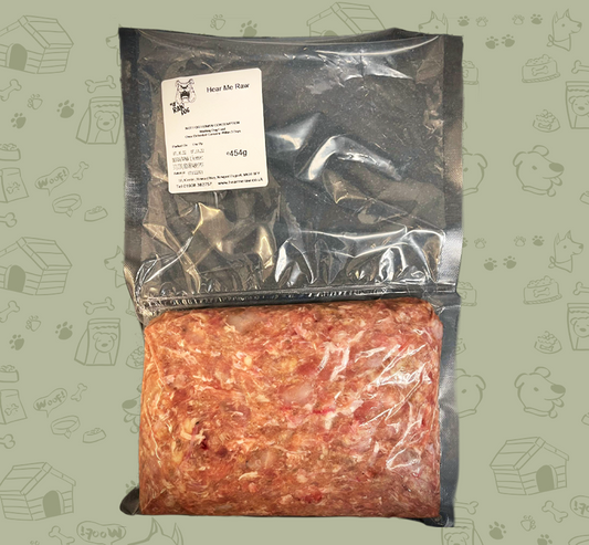 Hear me Raw Duck & Venison 80/10/10 454g