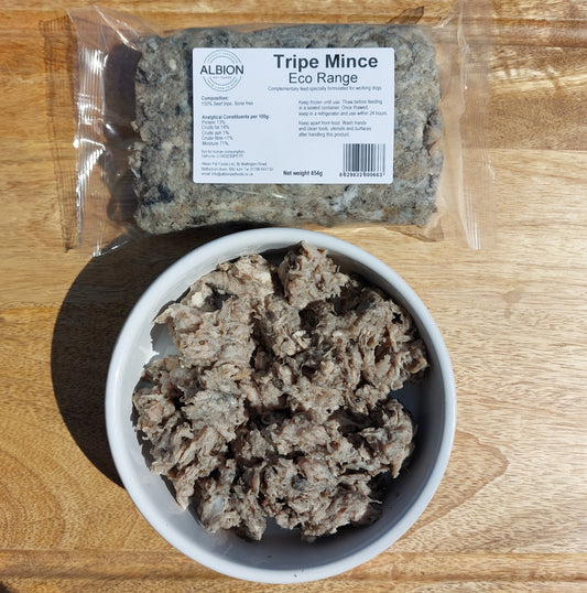 Albion Eco Tripe Mince 454g