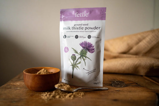 Fettle Ground Seed Milk Thistle Powder 125g
