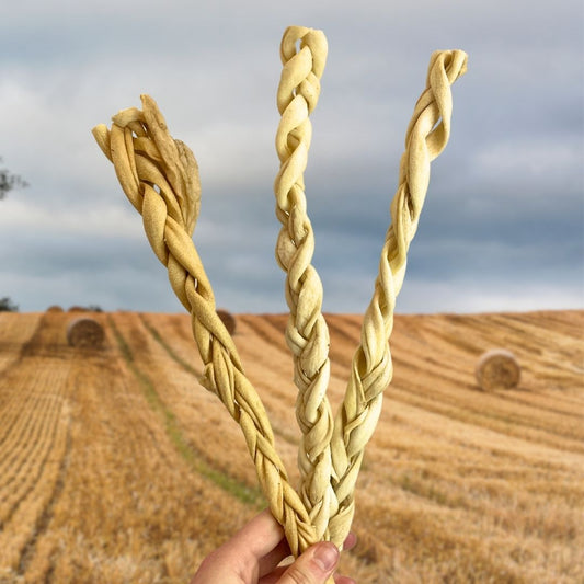 Braided Lamb Skin