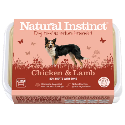 Natural Instinct Chicken & Lamb 1kg