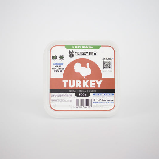 Mersey Raw Turkey 500g